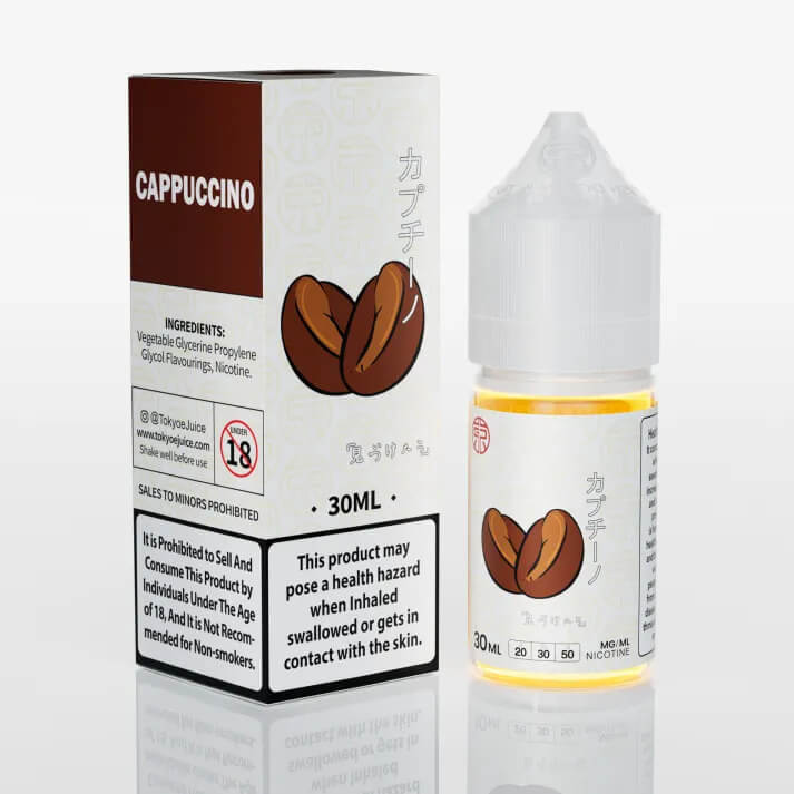 Iced CAPPUCCINO - Tokyo Nic Salt | 30ML | 30MG 50MG | Indian Vape