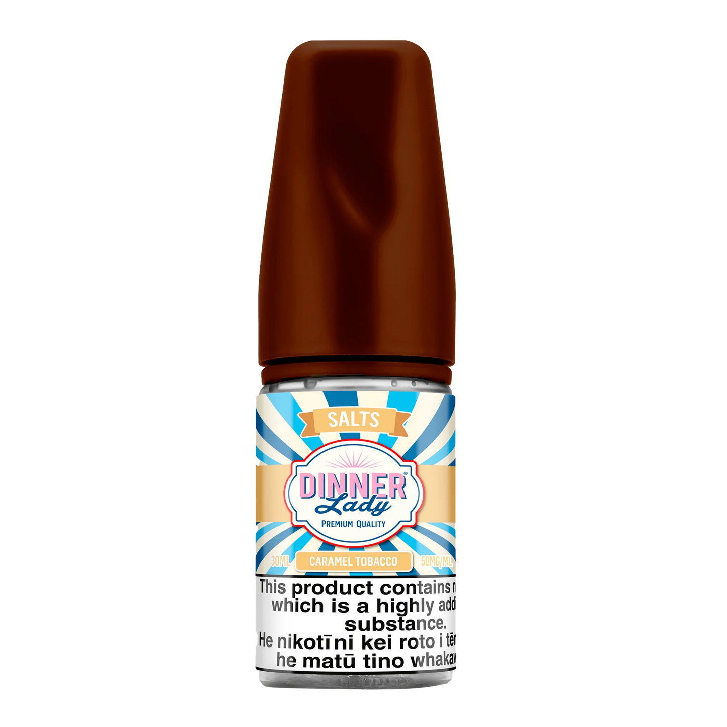 Dinner Lady = Caramel Tobacco | 30ML | 20MG | Indian Vape