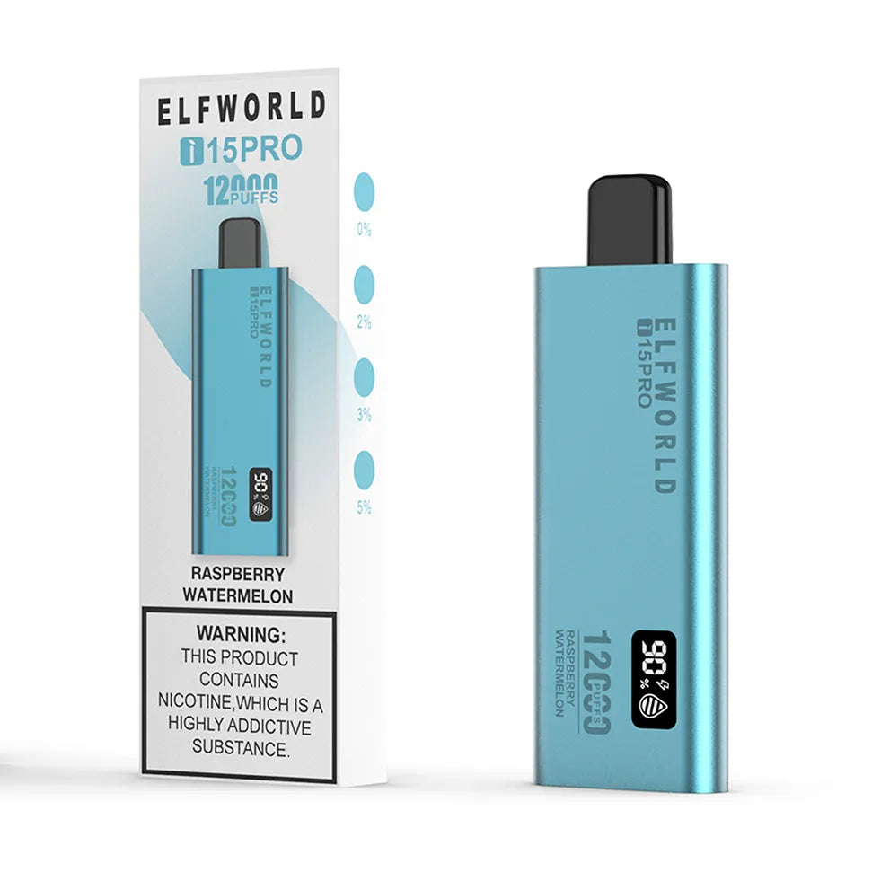 Elfworld i15Pro 12000 Puffs - Disposable | 18ML | 600mAh | Indian Vape