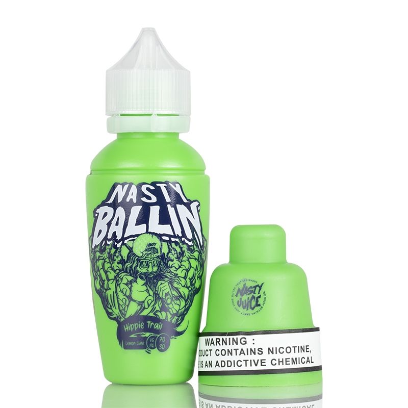 Hippie Trail by NASTY BALLIN E-Liquid | 60ML | 0MG 3MG 6MG | Indian Vape Ninja Indian Vape Ninja