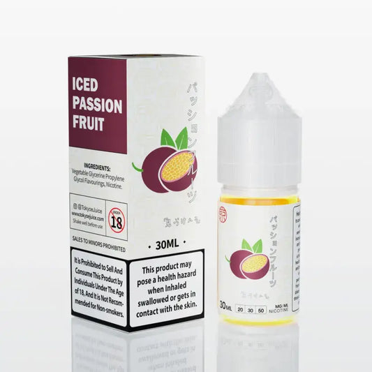 Iced Passion Fruit - Tokyo Nic Salt | 30ML | 30MG 50MG | Indian Vape