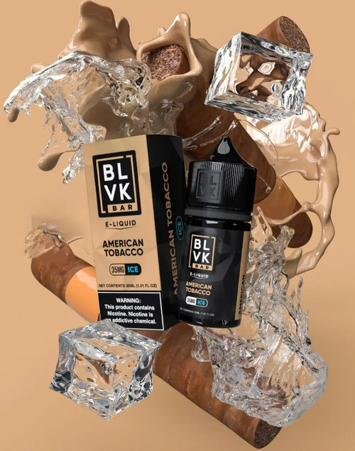 American Tobacco Ice - BLVK Bar | 30ML | 35MG 50MG | La Dolce Vape La Dolce Vape