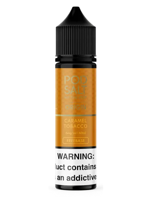 Caramel Tobacco - Origin Pod Salt | 60ML | 3MG 6MG | La Dolce Vape La Dolce Vape