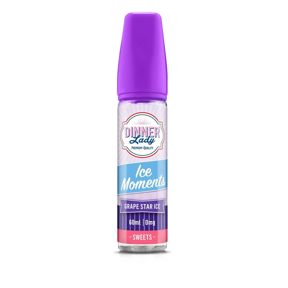Grape Star - Dinner Lady Ice Moments | 60ML | 3MG 6MG | La Dolce Vape Indian Vape