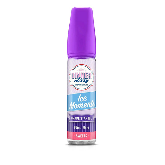 Grape Star - Dinner Lady Ice Moments | 60ML | 3MG 6MG | Indian Vape
