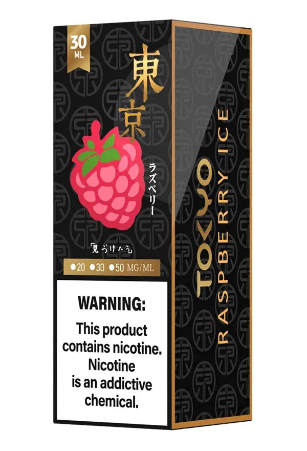 Raspberry Ice - Tokyo Golden Series | 30ML | 30MG 50MG | La Dolce Vape Indian Vape
