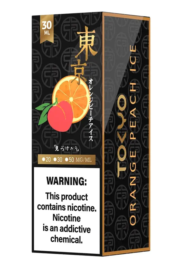 Orange Peach Ice - Tokyo Golden Series | 30ML | 30MG 50MG | La Dolce Vape Indian Vape