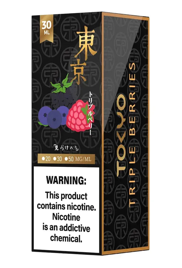 Triple Berries - Tokyo Golden Series | 30ML | 30MG 50MG | La Dolce Vape Indian Vape