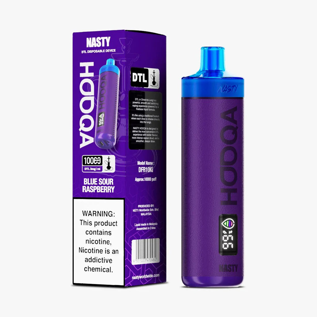 Nasty HOOQA DTL 10k puff | 3MG | Disposable | La Dolce Vape Indian Vape