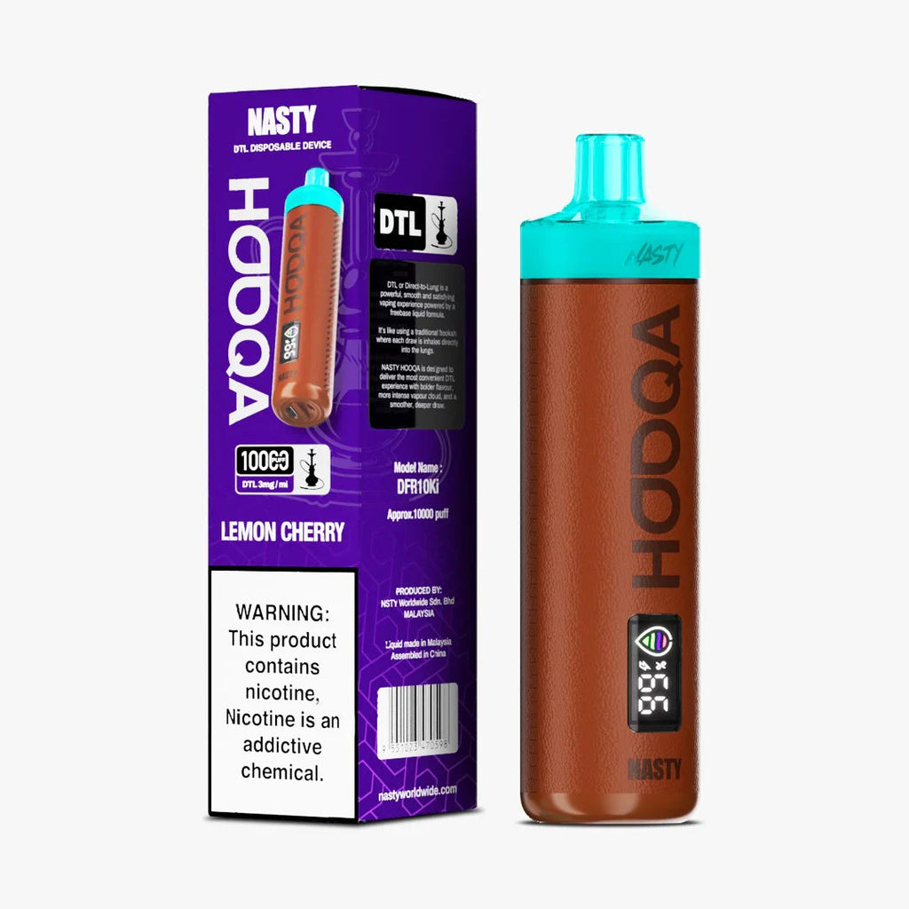 Nasty HOOQA DTL 10k puff | 3MG | Disposable | La Dolce Vape Indian Vape