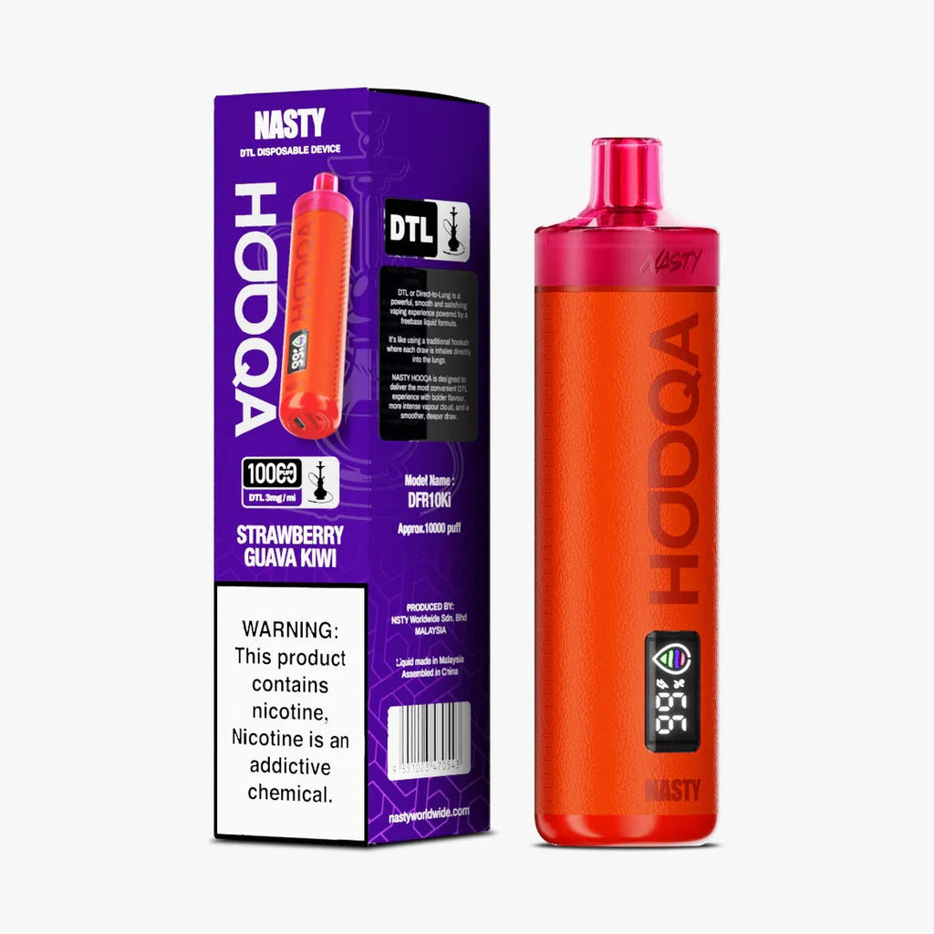 Nasty HOOQA DTL 10k puff | 3MG | Disposable | La Dolce Vape Indian Vape