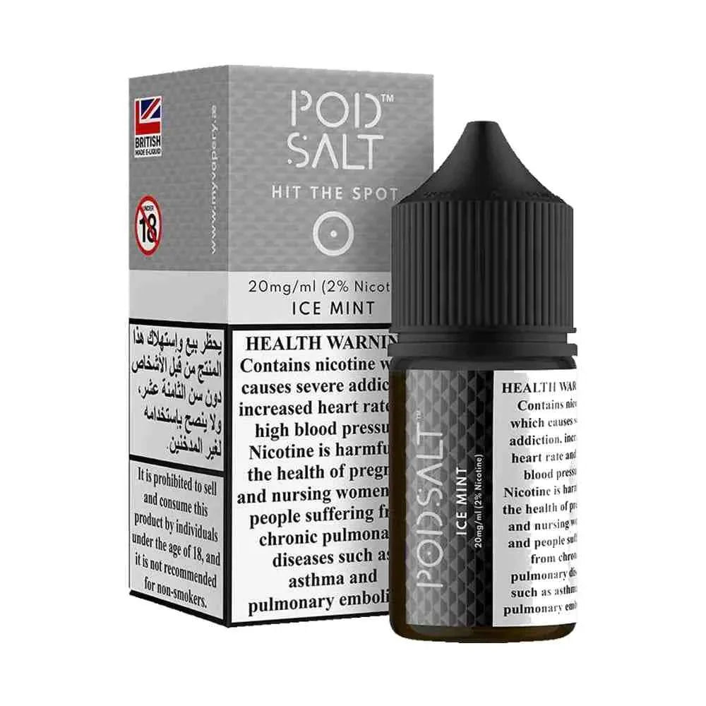 Ice Mint - Pod Salt | 30ML | 20MG 25MG 50MG | La Dolce Vape - La Dolce