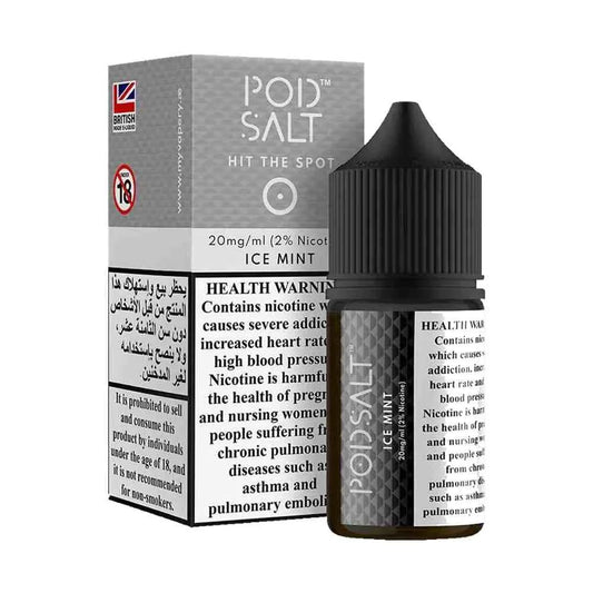 Ice Mint - Pod Salt | 30ML | 20MG 25MG 50MG | Indian Vape