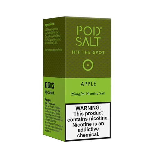 Apple - Pod Salt Nic salt | 30ML | 20MG 25MG 50MG | La Dolce Vape Indian Vape