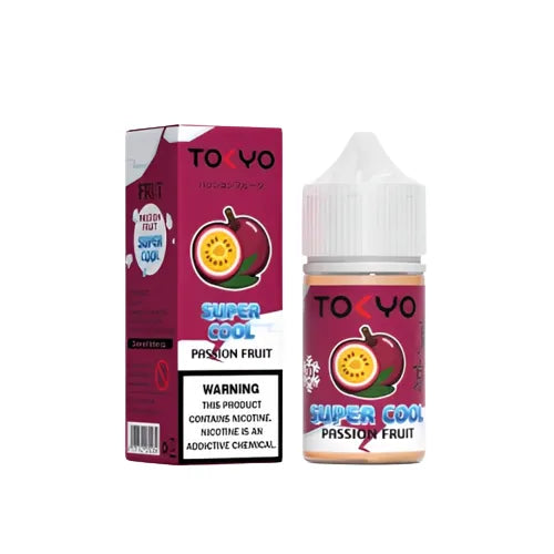 Passion Fruit - Tokyo Super Cool Nic Salt | 30ML | 35MG 50MG | Indian Vape