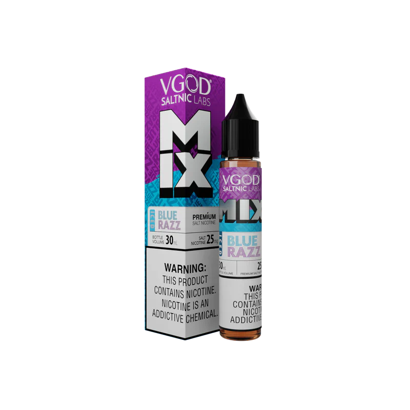 Mix Blue Razz Iced - Vgod Salt | 30ML | 25MG 50MG | La Dolce Vape Indian Vape