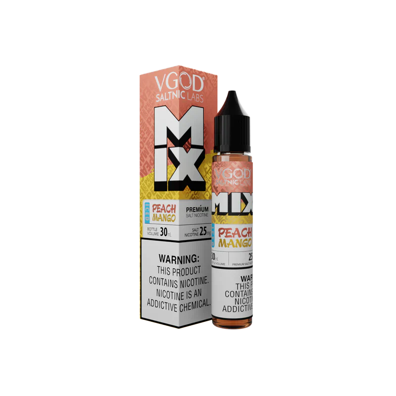 Mix Iced Peach Mango - Vgod Salt | 30ML | 25MG 50MG | La Dolce Vape Indian Vape