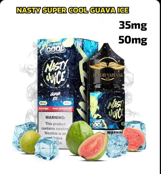 Guava Ice - Nasty Super Cool | 30ML | 35MG 50MG | Indian Vape