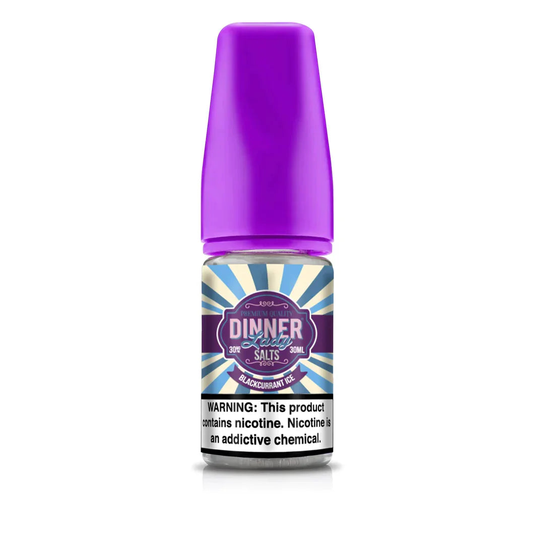 Dinner Lady - Blackcurrant Ice | 30ML | 20MG 30MG 50MG | Indian Vape