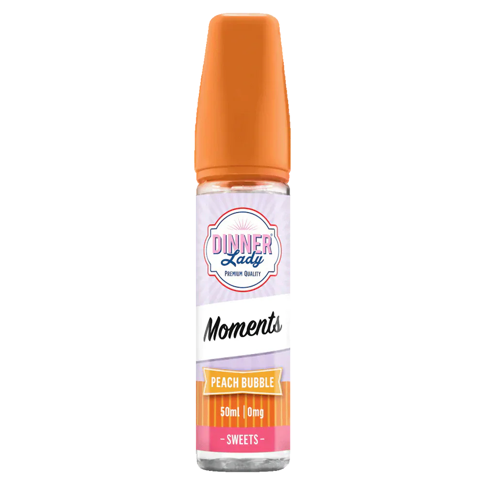Peach Bubble by Dinner Lady | 60ML | 3MG, 6MG | La Dolce Vape Indian Vape