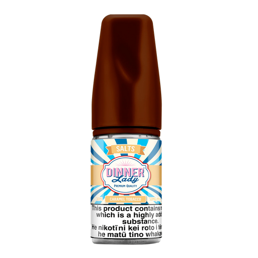 Dinner Lady = Caramel Tobacco | 30ML | 20MG | Indian Vape