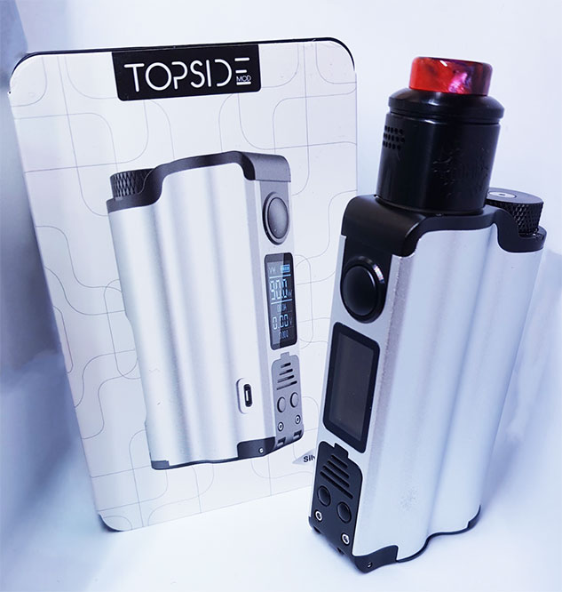 Dovpo Topside 90W Top Fill Squonk Mod | 10ML | Single 21700 battery | Indian Vape
