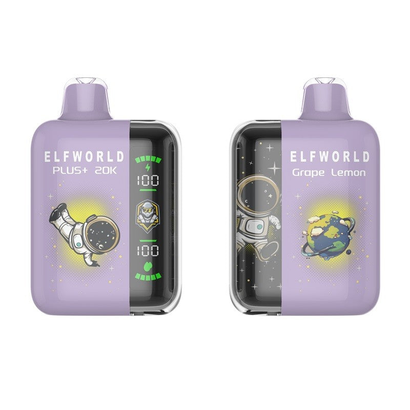 Elf World Plus 20000 | Animated Screen Disposable | Indian Vape