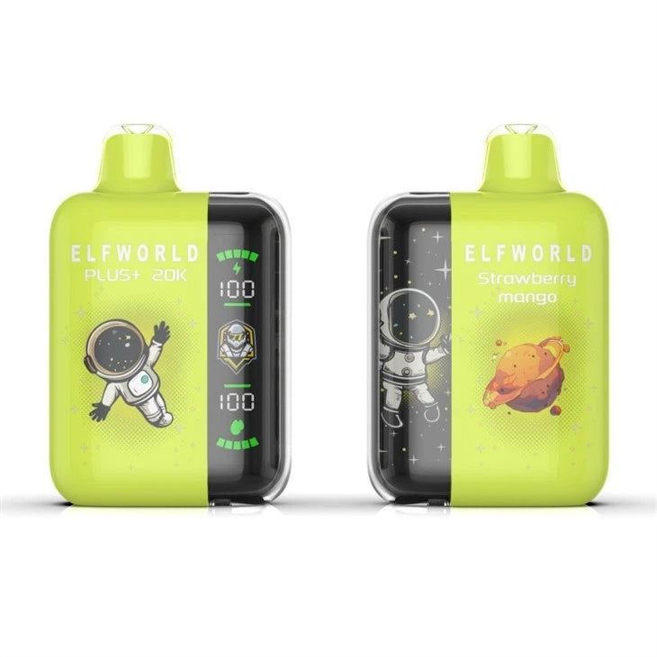 Elf World Plus 20000 | Animated Screen Disposable | Indian Vape