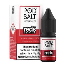 Blue Razz Apple Ice - Pod Salt Nic salt | 30ML | 20MG 25MG 50MG | Indian Vape
