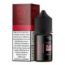 Pod Salt - Strawberry Nic Salt | 30ML | 20MG 25MG 50MG | Indian Vape