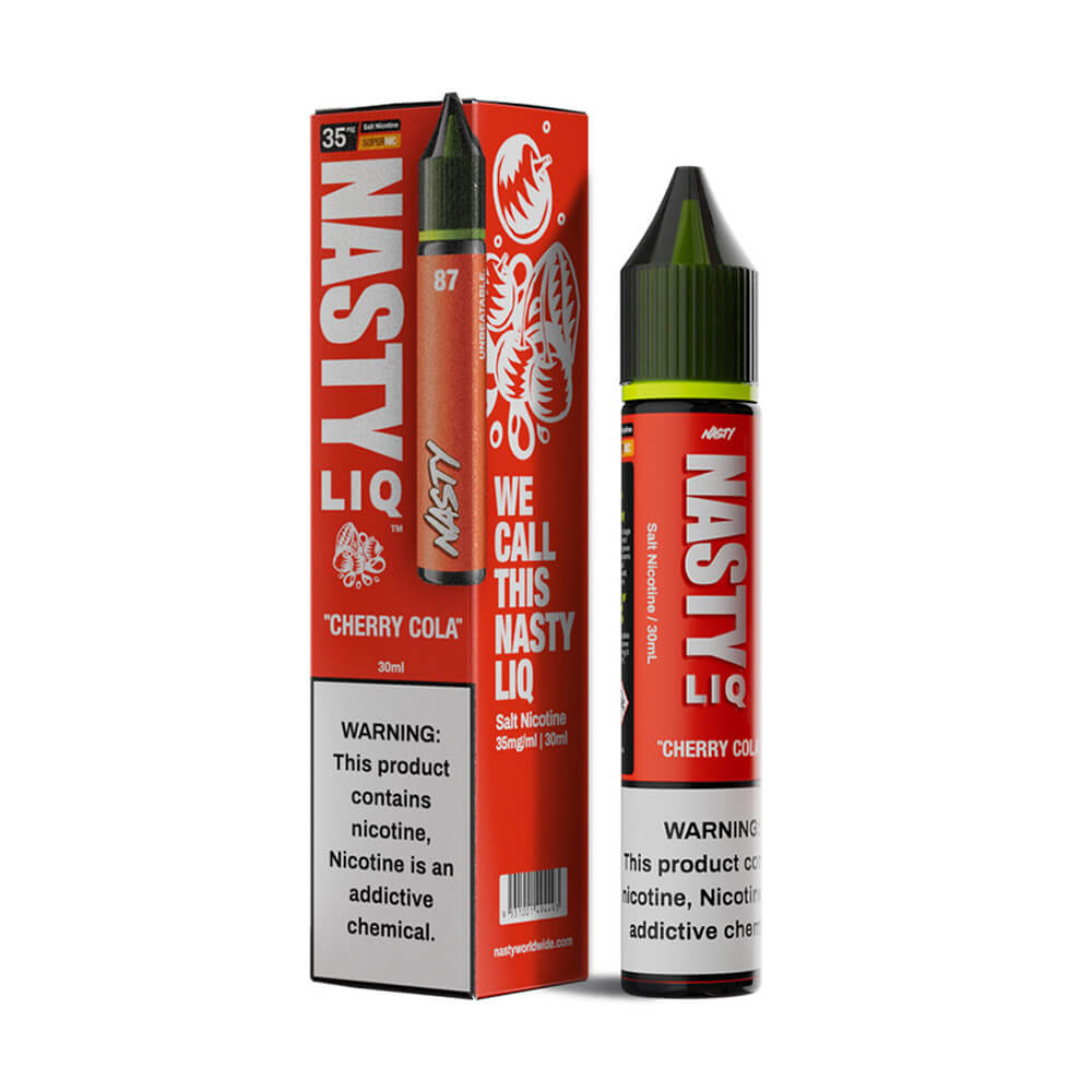 Nasty LIQ - Cherry Cola | 30ML | 35MG 50MG | La Dolce Vape Indian Vape