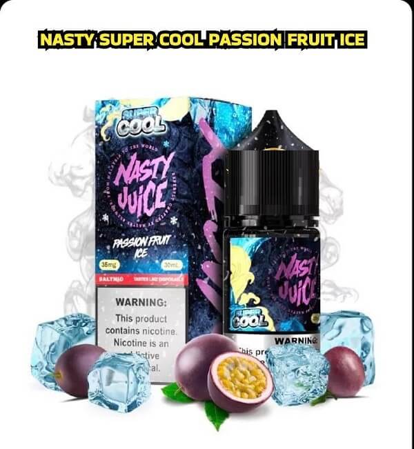 Passion Fruit Ice - Nasty Super Cool | 30ML | 35MG 50MG | La Dolce Vape Indian Vape