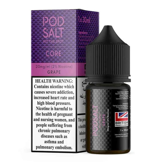 Grape - Pod Salt Nic Salt | 30ML | 20MG 25MG 50MG | Indian Vape