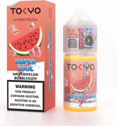 Watermelon Bubble Gum - Tokyo Super Cool Nic Salt | 30ML | 35MG 50MG | Indian Vape