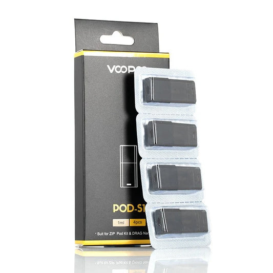 VooPoo S1 Drag Nano Replacement Pods | Pack of 4 | Indian Vape