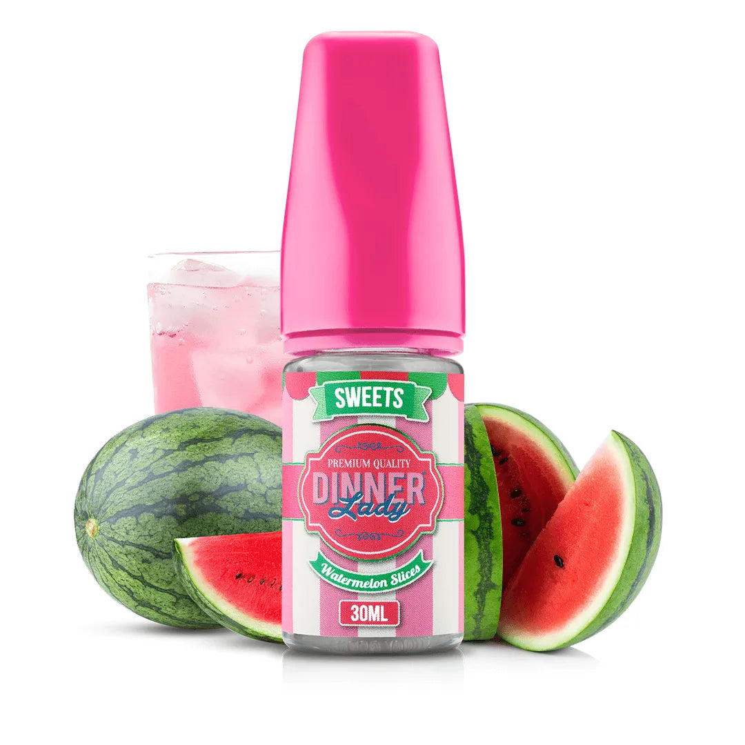 Watermelon Slices by Dinner Lady Salts | 30ML | 30MG 50MG | Indian Vape Ninja Indian Vape Ninja